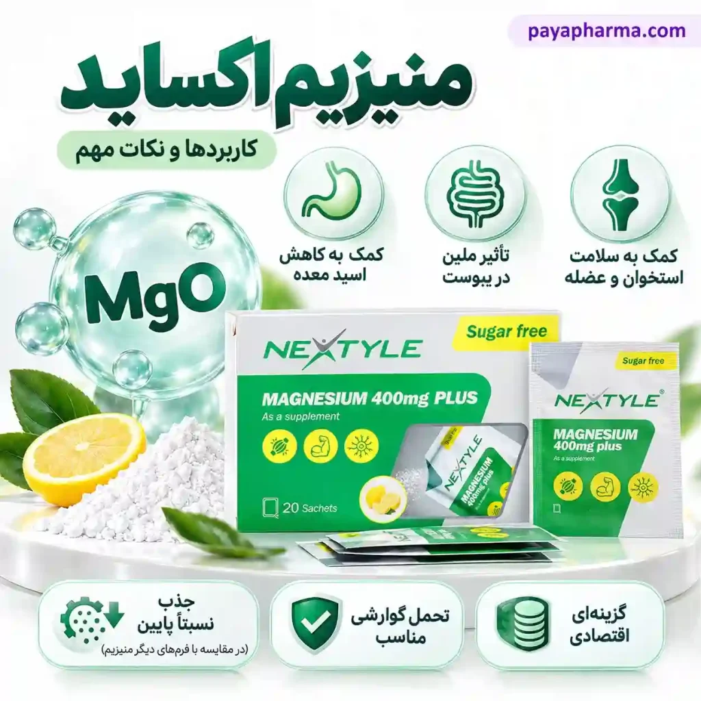 منیزیم اکساید شیراز
